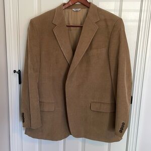Joseph & Feiss Camel Corduroy Blazer